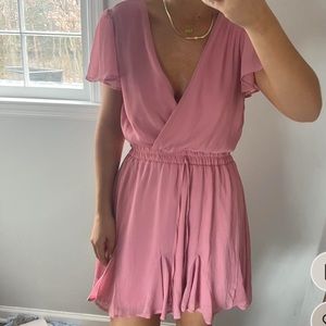 Pink dress
